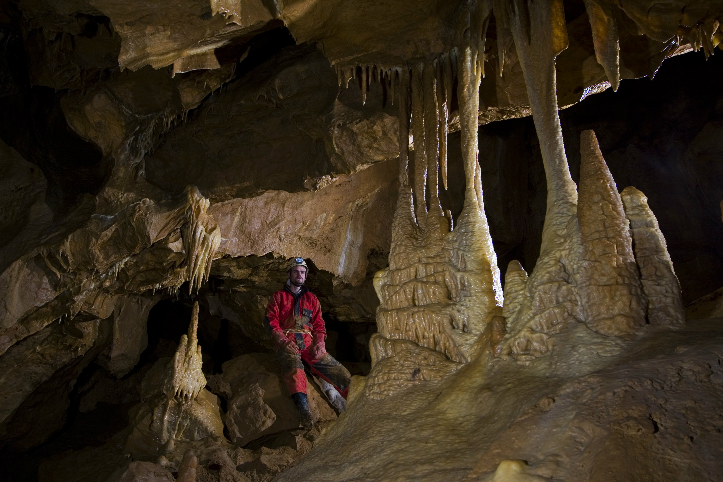 Vacska-barlang az Ariadne barlangrendszerben, Fotó: Kovács Richárd